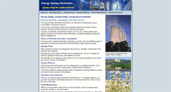 Desktop Screenshot of energy-saving-electronics.info